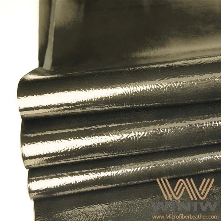 Metallic Patent Synthetic Leather For Shoe Making