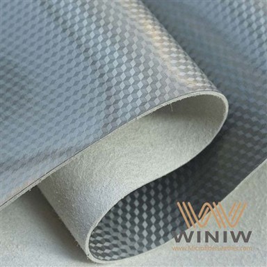 Materiał wierzchni butów ochronnych z ultra zamszowej skóry winylowej