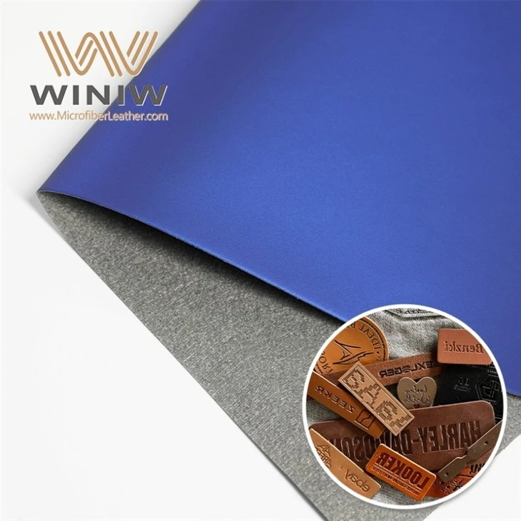 Lightweight PU Synthetic Leather Label Imitation Material For Luggage