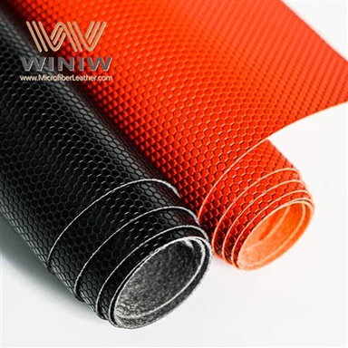 Tkanina ze sztucznej skóry z mikrofibry PU na ubrania